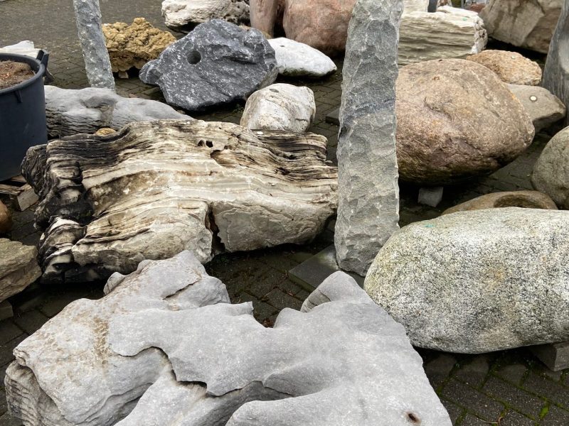 Steine für die Gartengestaltung